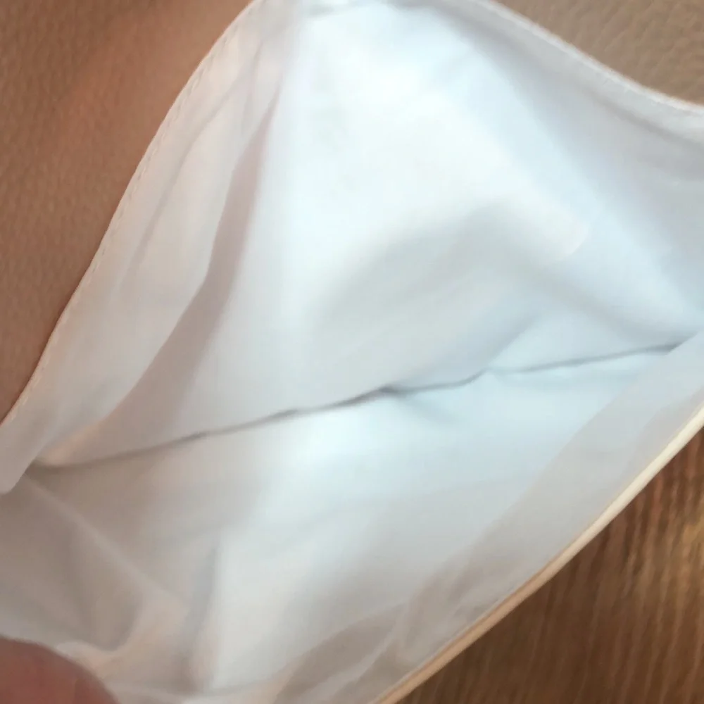 Chloé Parfum Tan & White Cosmetic Pouch